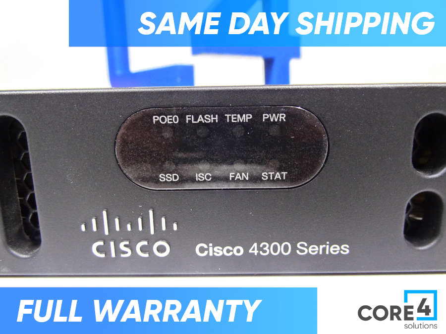 CISCO ISR4331-SEC/K9 ISR 4331 SEC BUNDLE W/SEC LIE 