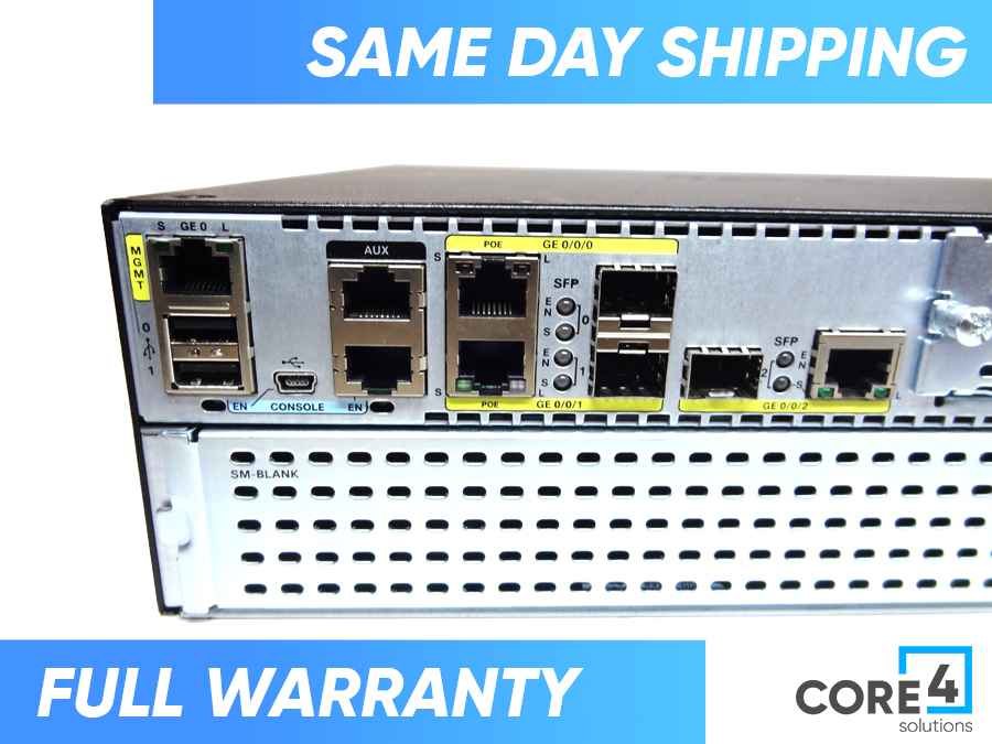 CISCO ISR4351-SEC/K9 ISR 4351 WITH SECURITY LIC
