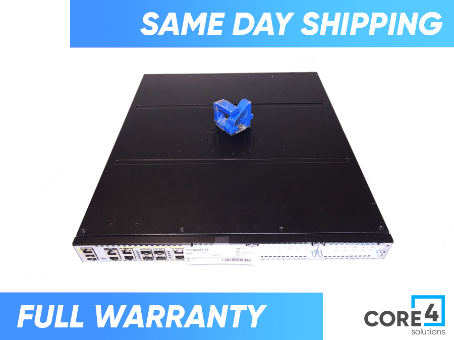 CISCO ISR4431-V/K9 ISR 4431 UC Bundle, PVDM4-64, UC License, CUBE-25