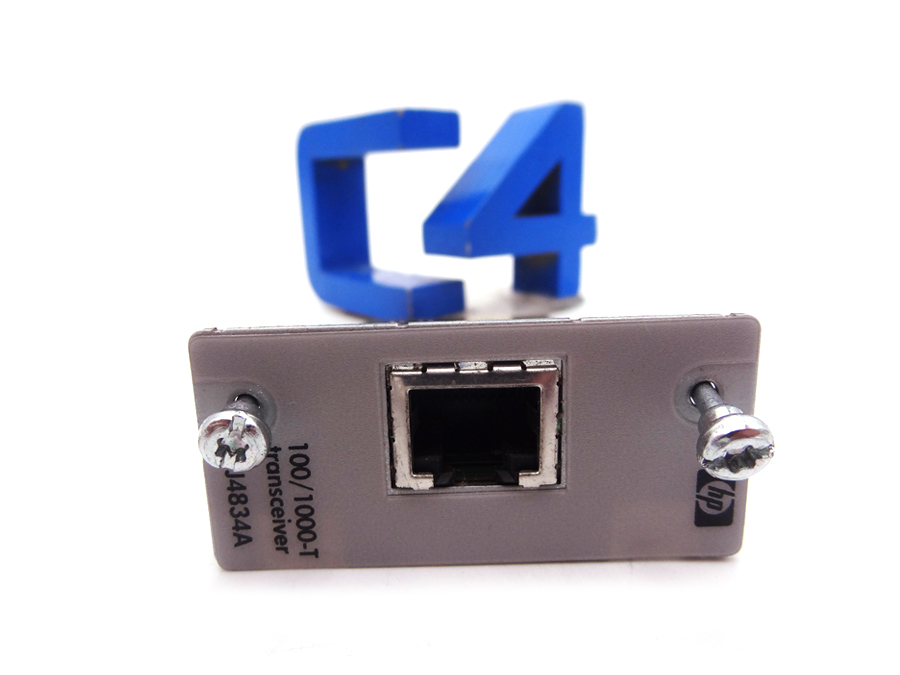 HP J4834A PROCURVE 100/1000-T TRANSCEIVER