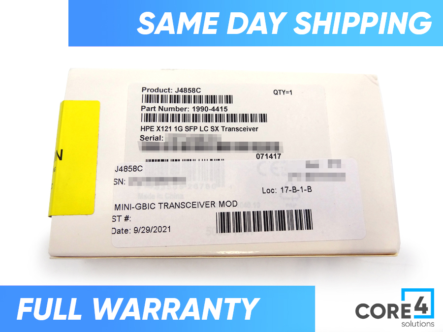 HP J4858C MINI-GBIC TRANSCEIVER *New Sealed*