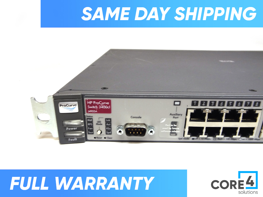 HP J4905A PROCURVE SWITCH 3400CL-24G
