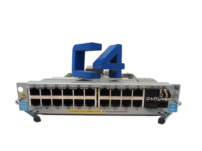 HP J8705A PROCURVE 20 GIG-T 4 MGBIC, 20PORT