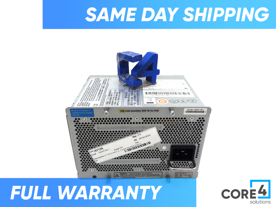 HP J8713A PROCURVE ZL 1500W POWER SUPPLY - J8713-61001