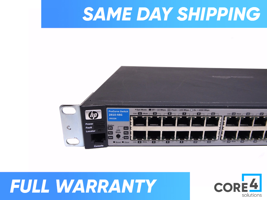 HP J9022A PROCURVE SWITCH 2810-48G