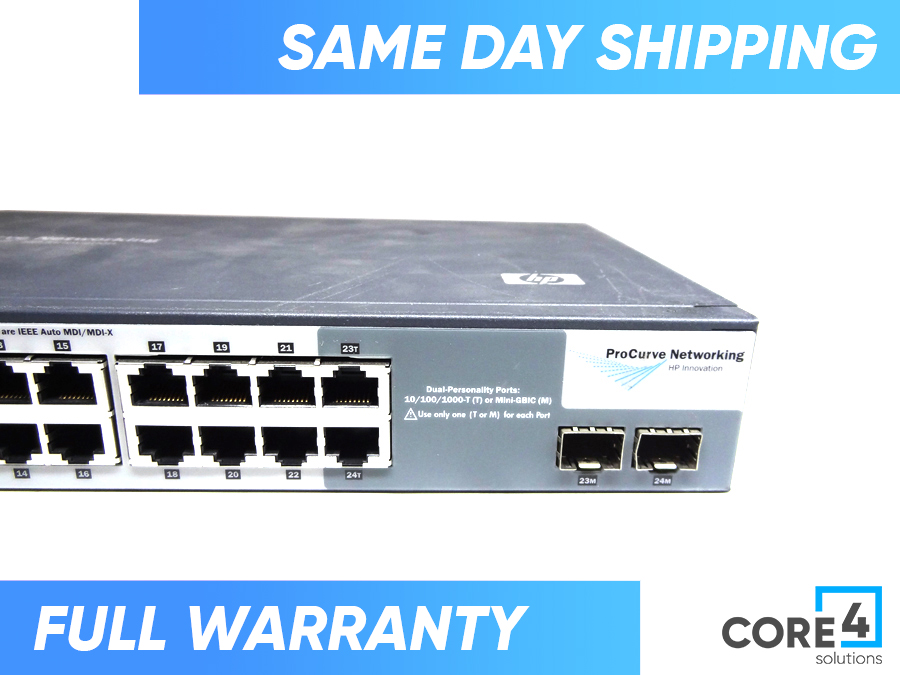 HP J9028A PROCURVE 1800-24G MANAGED SWITCH - J9028-61001