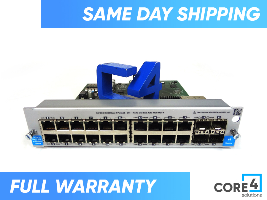 HP J9033A PROCURVE V1 20PT 1000 + 4PT SFP MOD