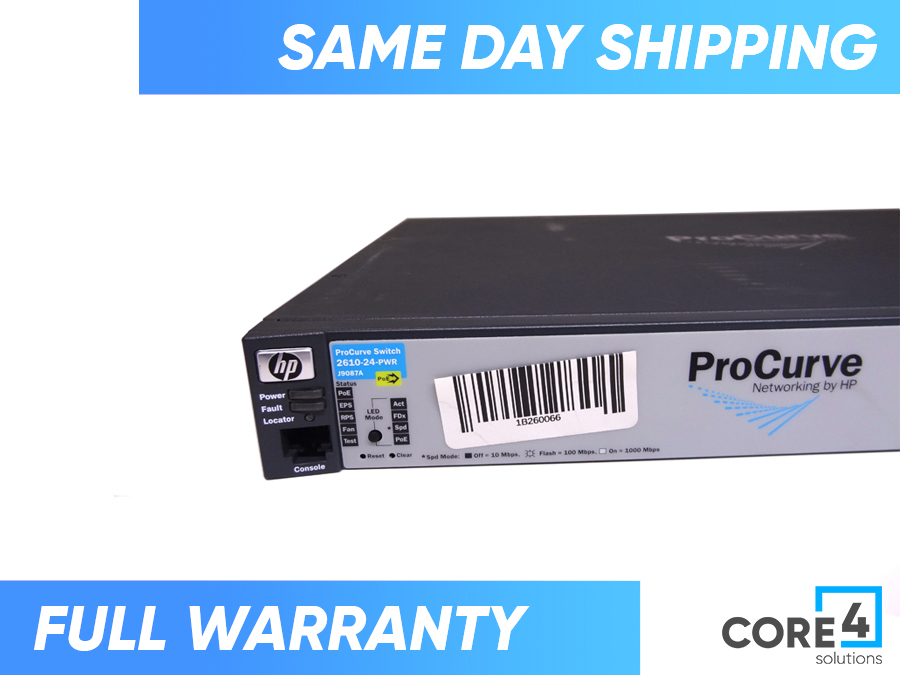 HP J9087-60101 PROCURVE 2610-24-POE PWR SWITCH - J9087A 