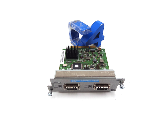 HP J9149A LAN MODULE, 2 PORT CX-4 10-GE MOD
