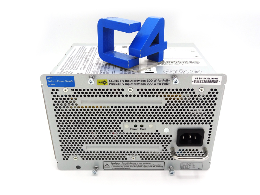 HP J9306A HP 1500W POE+ POWER SUPPLY
