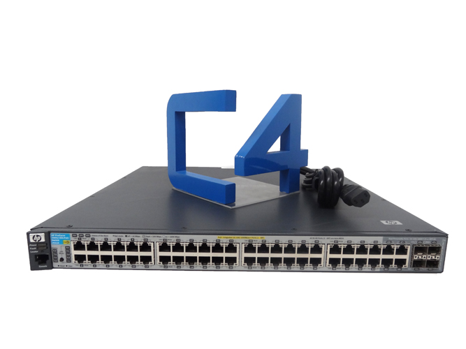 HP J9311A E3500-48G-POE+ YL SWITCH SWITCH - 48 PORTS - MANAGED (J9311A#ABA). NEW FACTORY SEALED