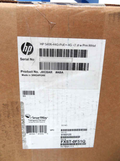 HP J9539A HP E5406-44G-POE+/4G-SFP SWITCH