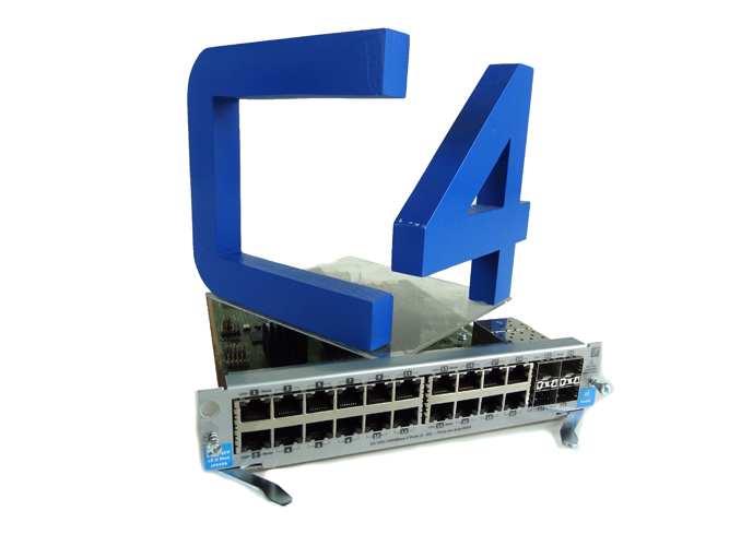 HP J9549A 20-PORT GIG-T / 4-PORT SFP V2 ZL MODULE