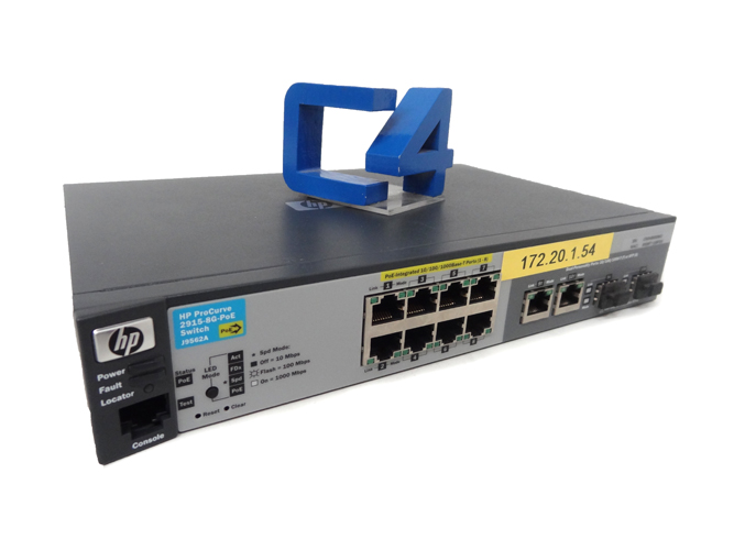HP J9562A HP 2915-8G-POE SWITCH
