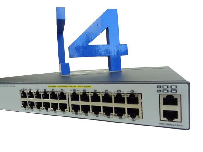 HP J9587A 3800-24G-POE+-2XG SWITCH - SWITCH - L4 - MANAGED - 24 X 10/100/1000 (POE) + 2 X 10GB ETHERNET - RACK-MOUNTABLE - POE (J9587A#ABA). NEW FACTORY SEALED. 