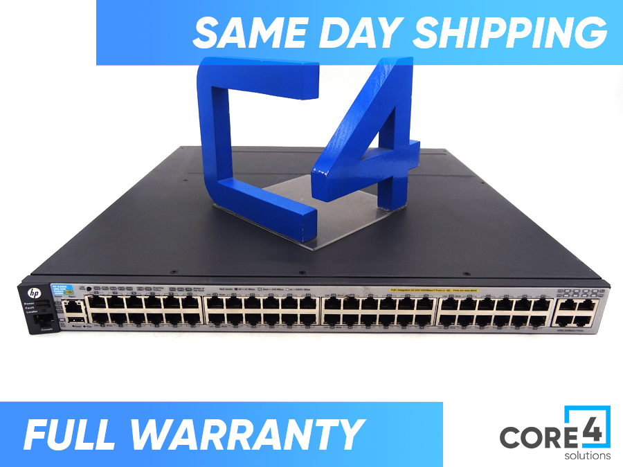 HP J9588A 3800-48G-POE+-4XG SWITCH - J9588-61001 