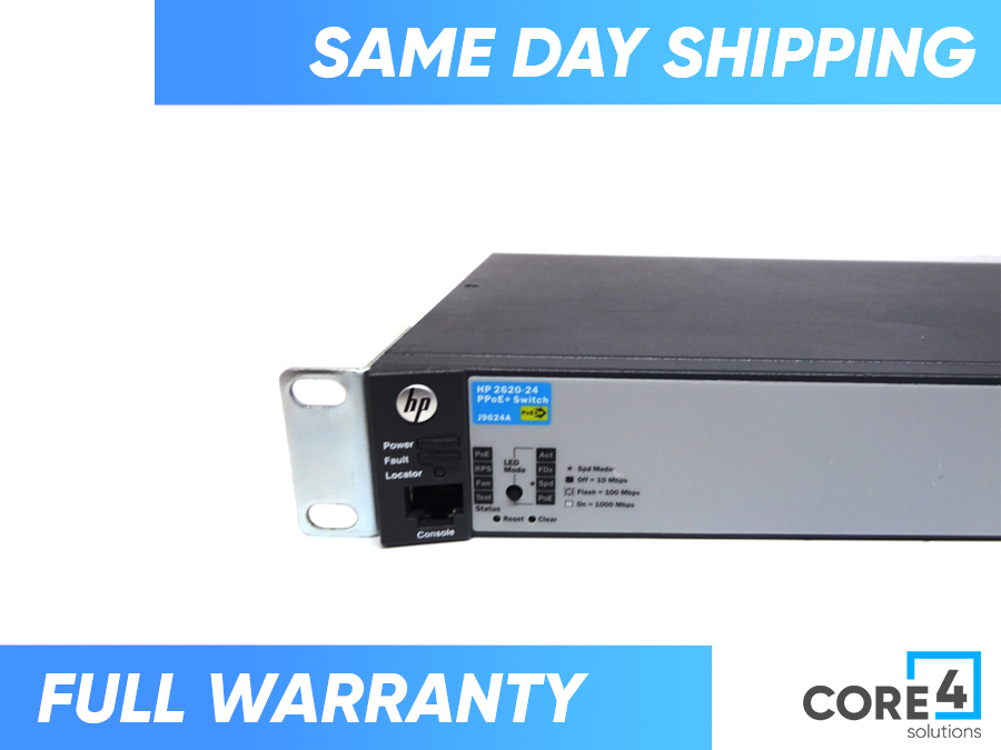 HP J9624A E2620-24 PPOE+ SWITCH