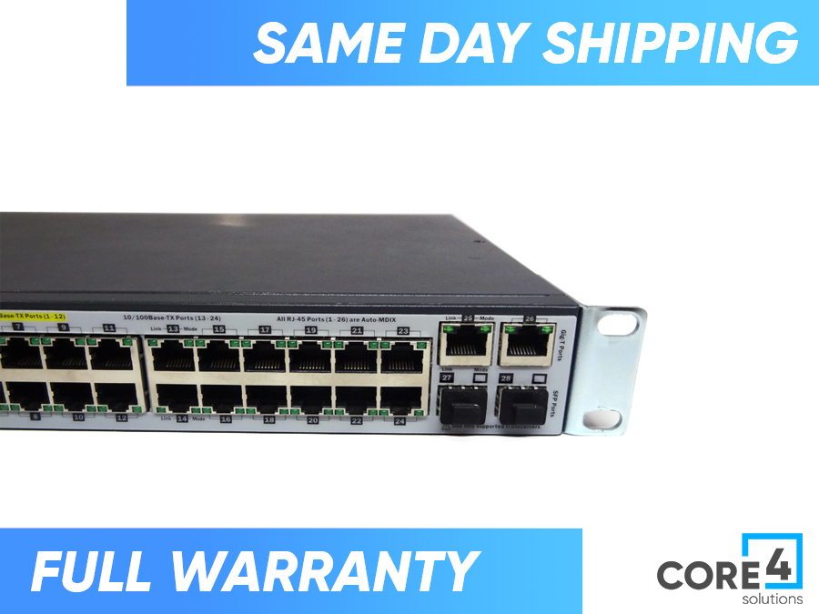 HP J9624A E2620-24 PPOE+ SWITCH