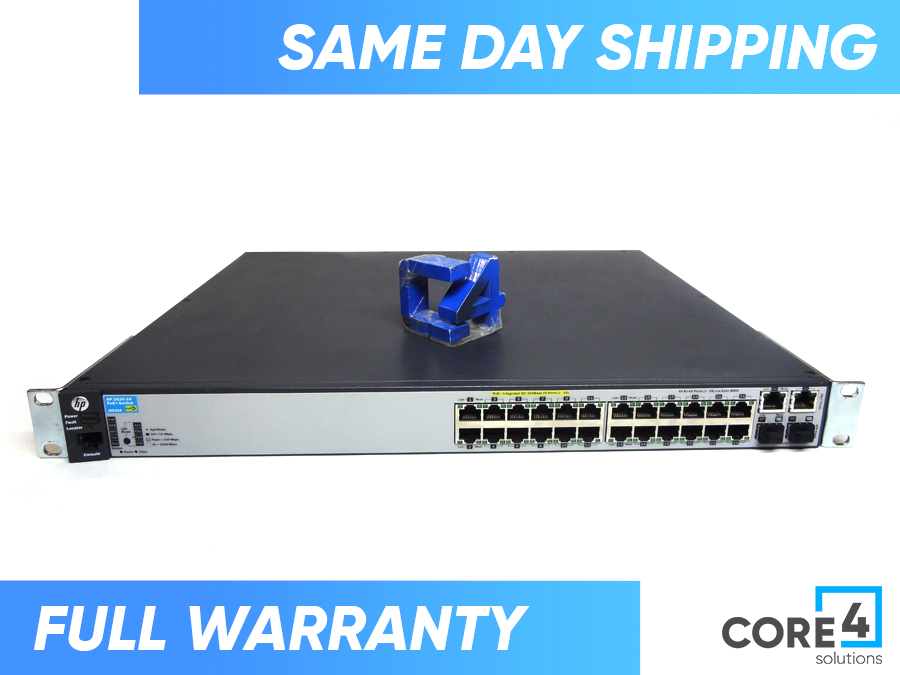 HP J9625A E2620-24-POE+ 24 POE SWITCH