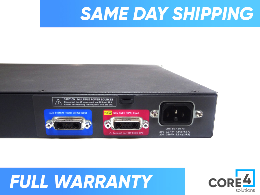 HP J9625A E2620-24-POE+ 24 POE SWITCH