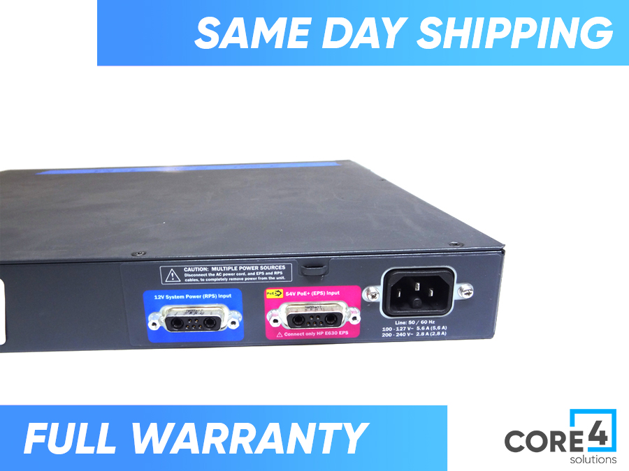 HP J9627-60001 ARUBA 2620 48 POE+ SWITCH 