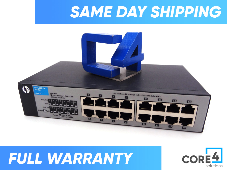 HP J9662A OFFICECONNECT 1410 16 SWITCH