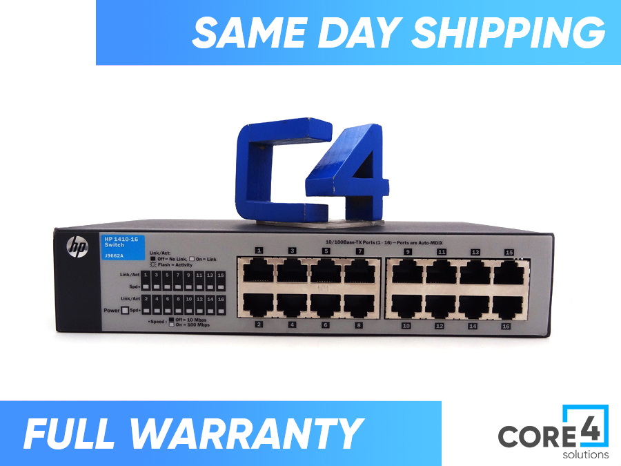 HP J9662A OFFICECONNECT 1410 16 SWITCH