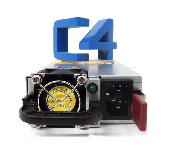 HP J9738A 575 WATT 100-240VAC TO 54VDC POWER SUPPLY FOR X332 SWITCH