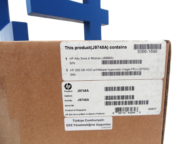 HP J9748A HP ADVANCED SERVICES ZL VSPHERE