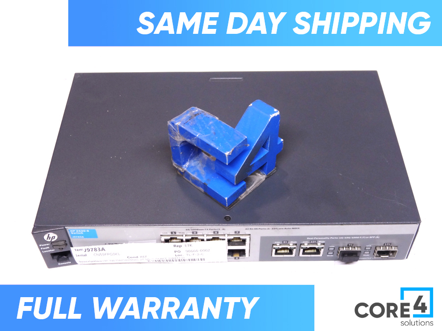 HP J9783A NETWORKING 2530-8 RMKT SWITCH
