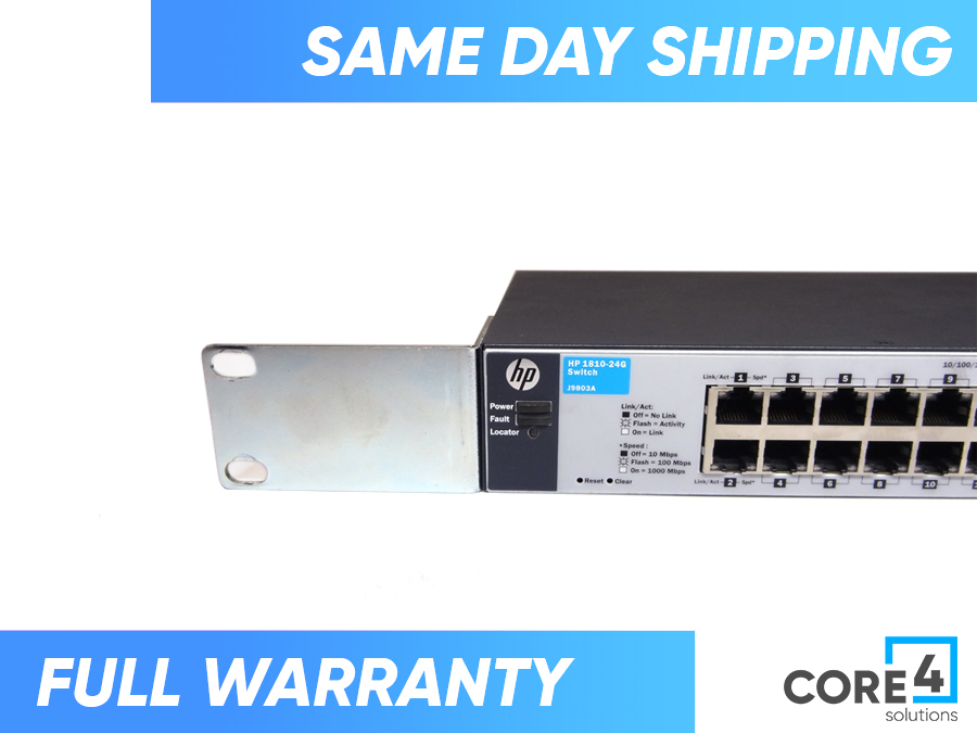 HP J9803A PROCURVE 1810-24G V2 SWITCH - J9803-61001