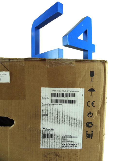 HP J9826A HP 5412R-GIG-T-POE+SFP V2 ZL2 SWCH