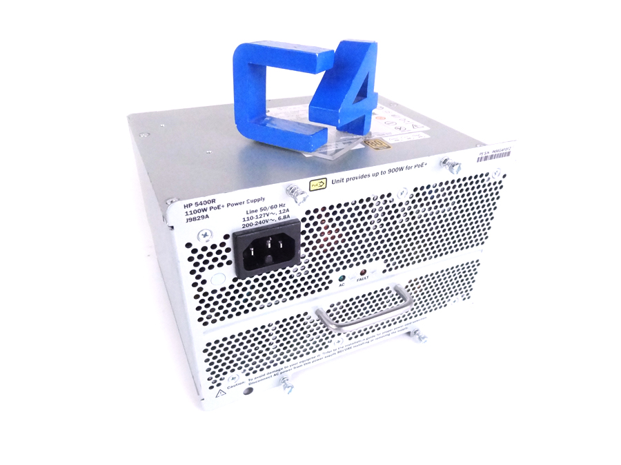 HP J9829A 5400R 1100W POE+ ZL2 POWER SUPPLY - J9829-61001 