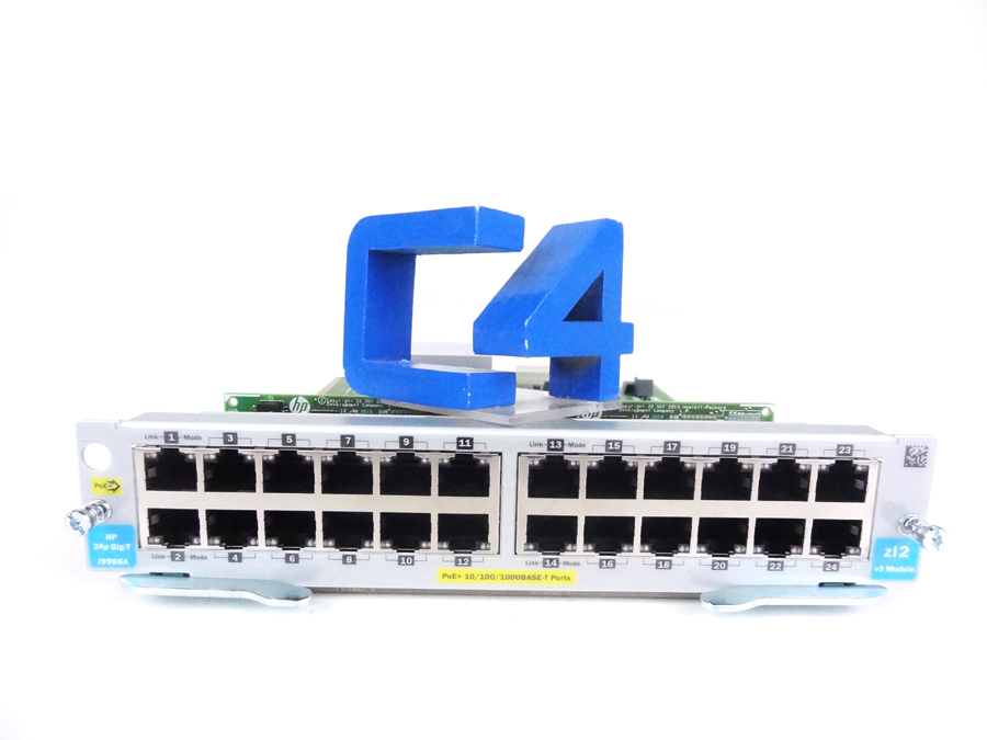HP J9986A HP 24P 101001000BASE-T POE+ V3 ZD