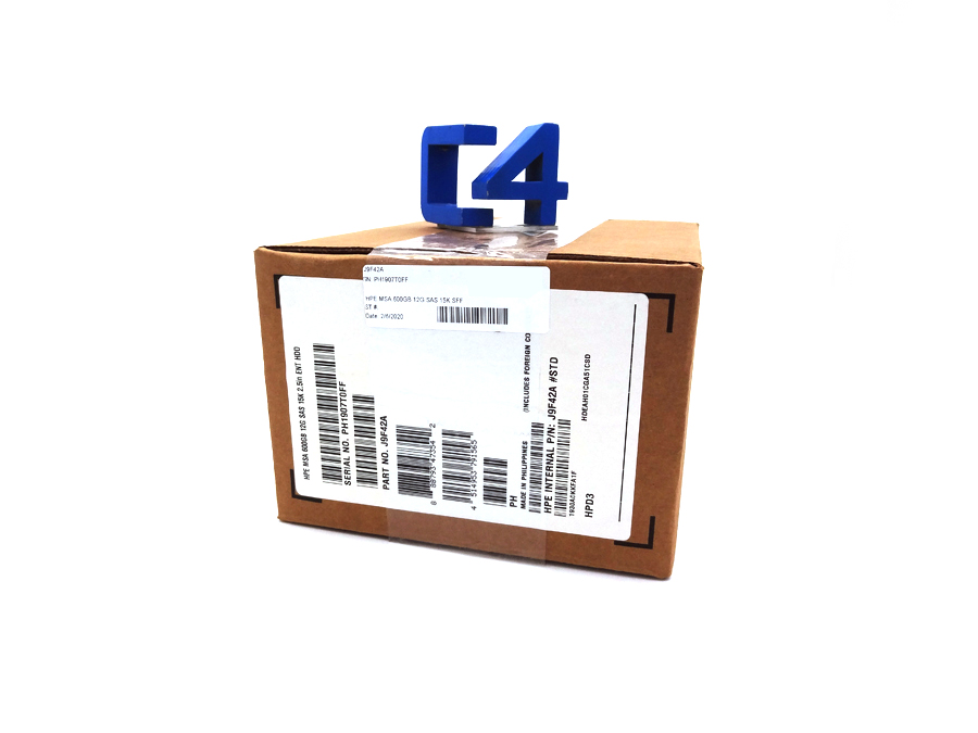 HP J9F42A MSA 600GB 12G SAS 15K SFF *New Sealed* - 787642-001