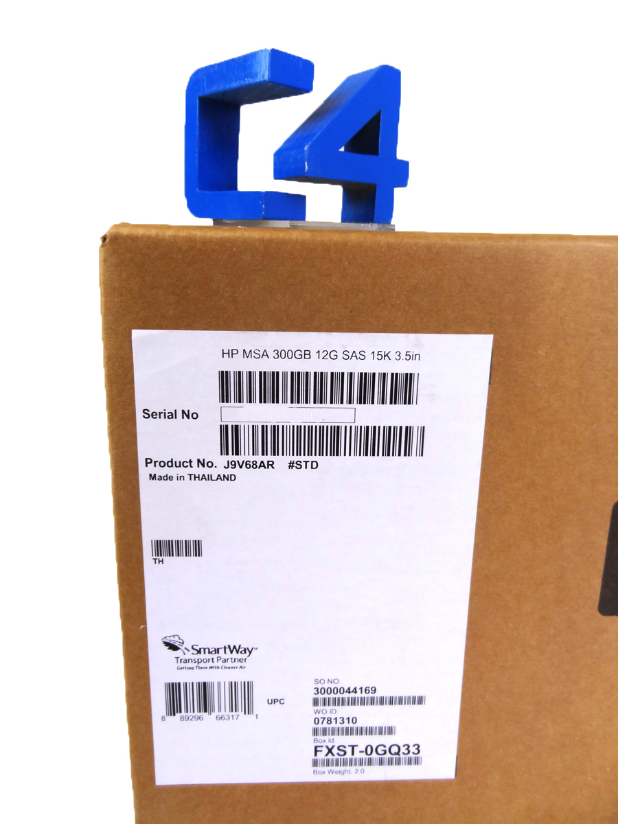 HP J9V68A MSA 300GB 12G SAS 15K LFF - 787654-001