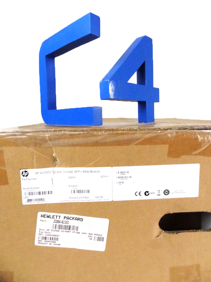 HP JC064A 32-PORT 10GE SFP+ A12500 MODULE - 0231A0C1, JC064-61201, JC064B