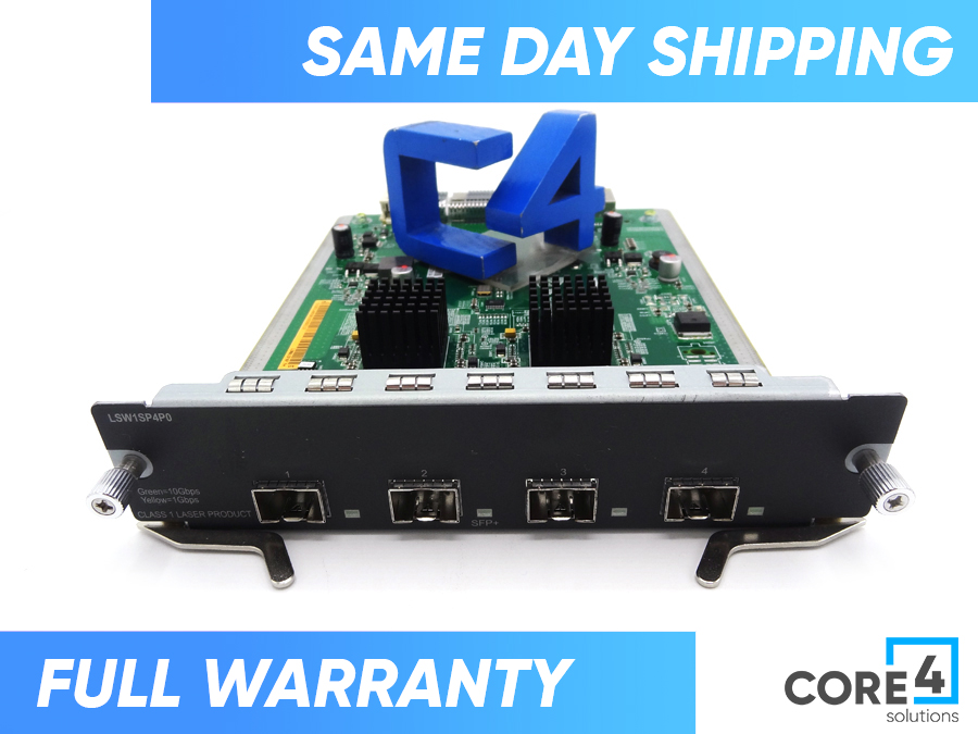 HP JC091A PROCURVE 4-PORT 10-GBE SFP+ A58