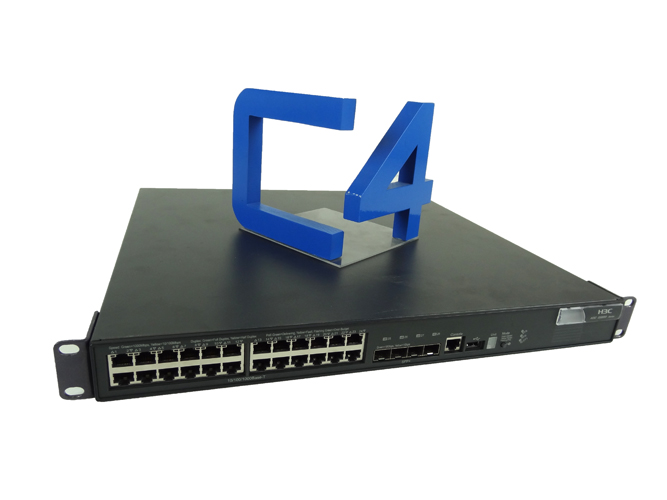 HP JC099A A5800-24G-POE SWITCH - SWITCH - L3 - MANAGED - 24 X 10/100/1000 + 4 X SFP+ - POE (JC099A#ABA). NEW FACTORY SEALED