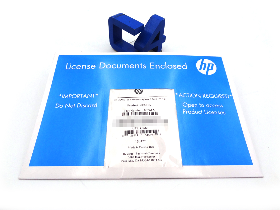 HP JC561A TIPPINGPOINT VSM VMWARE *New Sealed*