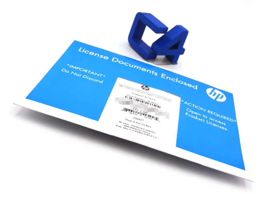 HP JC561A TIPPINGPOINT VSM VMWARE *New Sealed*