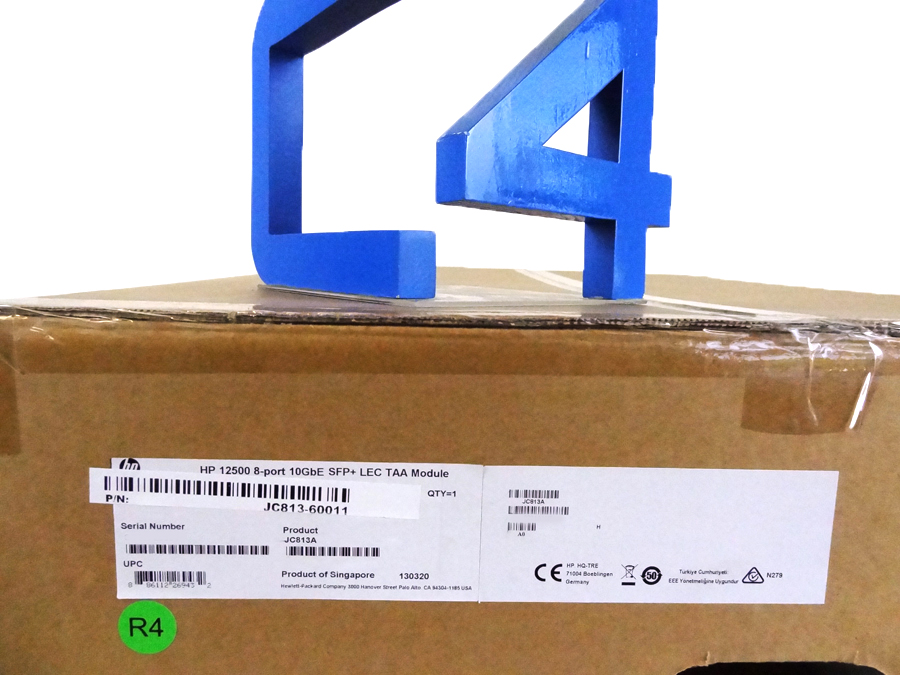 HP JC813A 12500 8-PORT 10GBE SFP+ LEC MODULE - JC781A