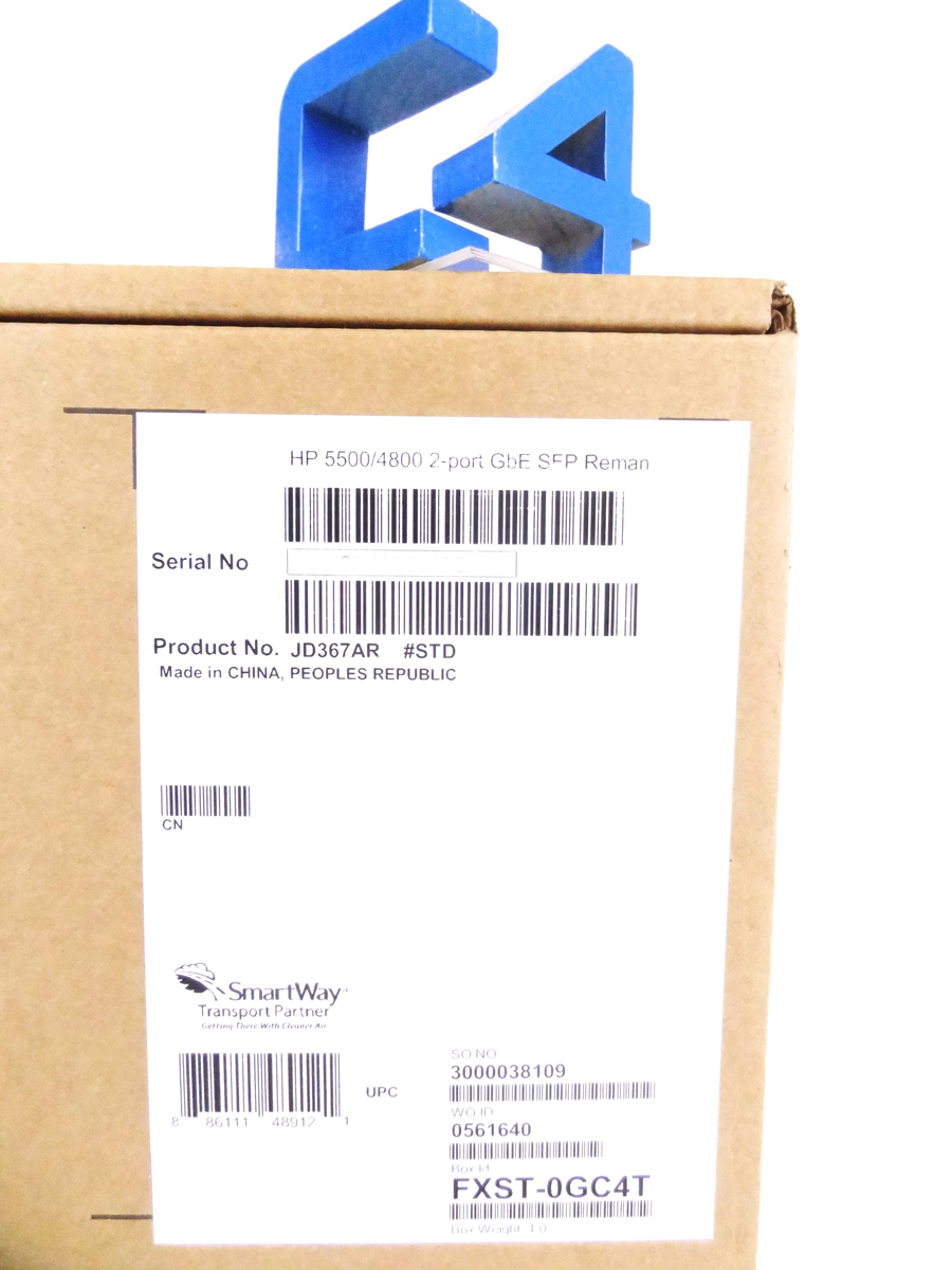 HP JD367A 2PORT GBE SFP A5500/E4800 *HP Renew* - JD367-61101