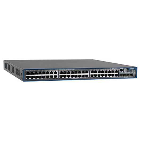 HP JD376A AA5500-48G-POE EI SWITCH - SWITCH - L4 - MANAGED - 48 X 10/100/1000 + 4 X SHARED SFP - RACK-MOUNTABLE - POE (JD376A#ABA)