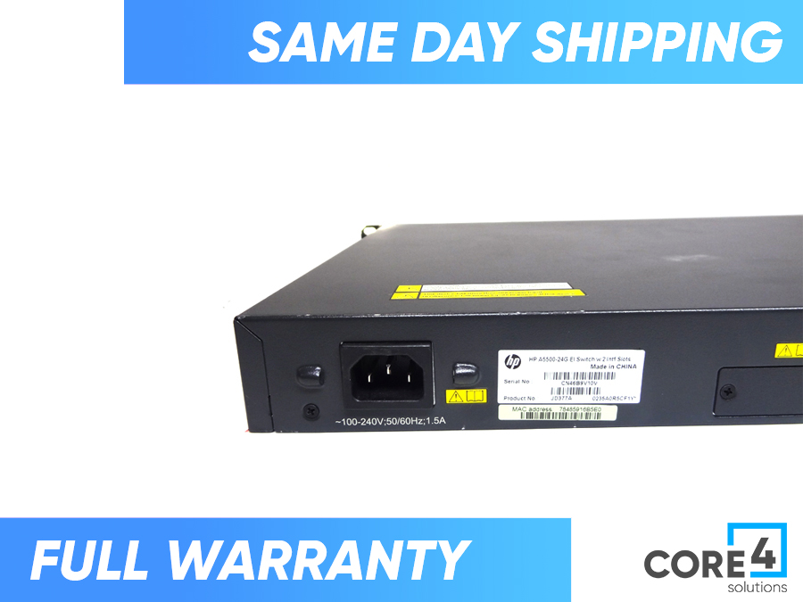 HP JD377A A5500-24G EI SWITCH 