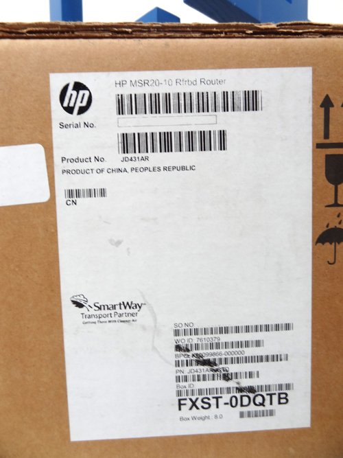 HP JD431A HP MSR20-10 ROUTER - RENEW