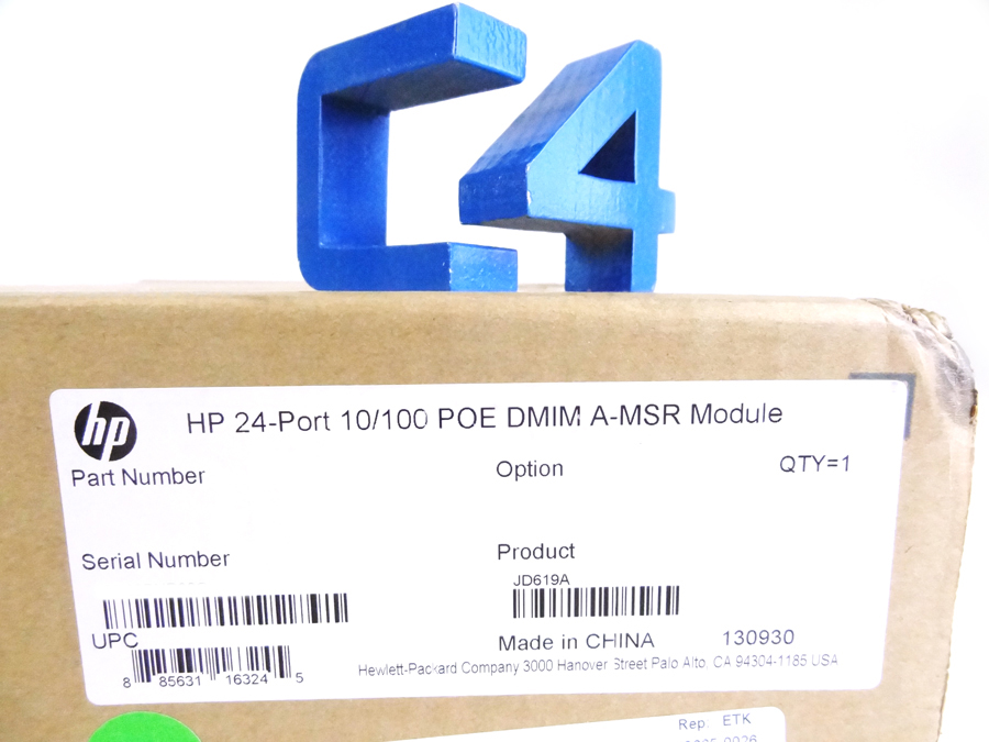 HP JD619A HP MSR 24-PORT 10100 POE DMIM MOD