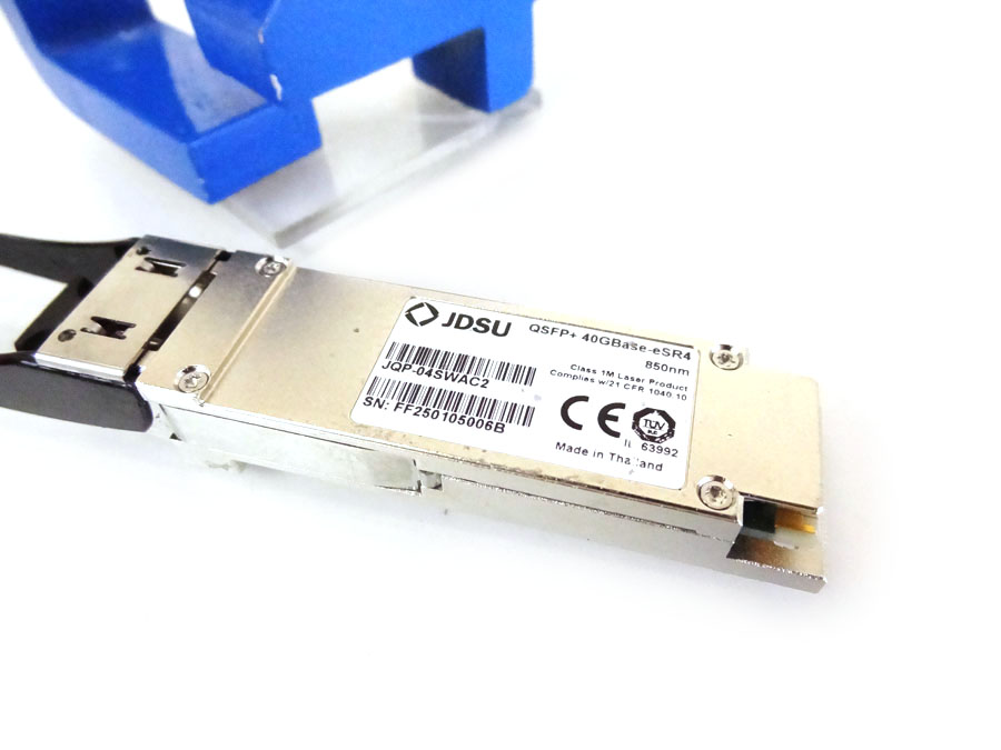 JDSU 40G-QSFP-ESR4 JQP-04SWAC2 40GBASE-ESR4R 40GB QSFP+ Optic Transceiver - NEW