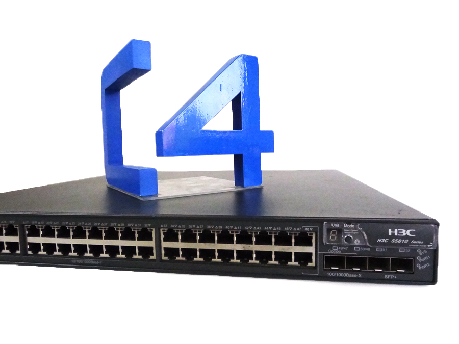 HP JF242A  HP A5810 48-BT, 2 SFP+, AC SWITCH 