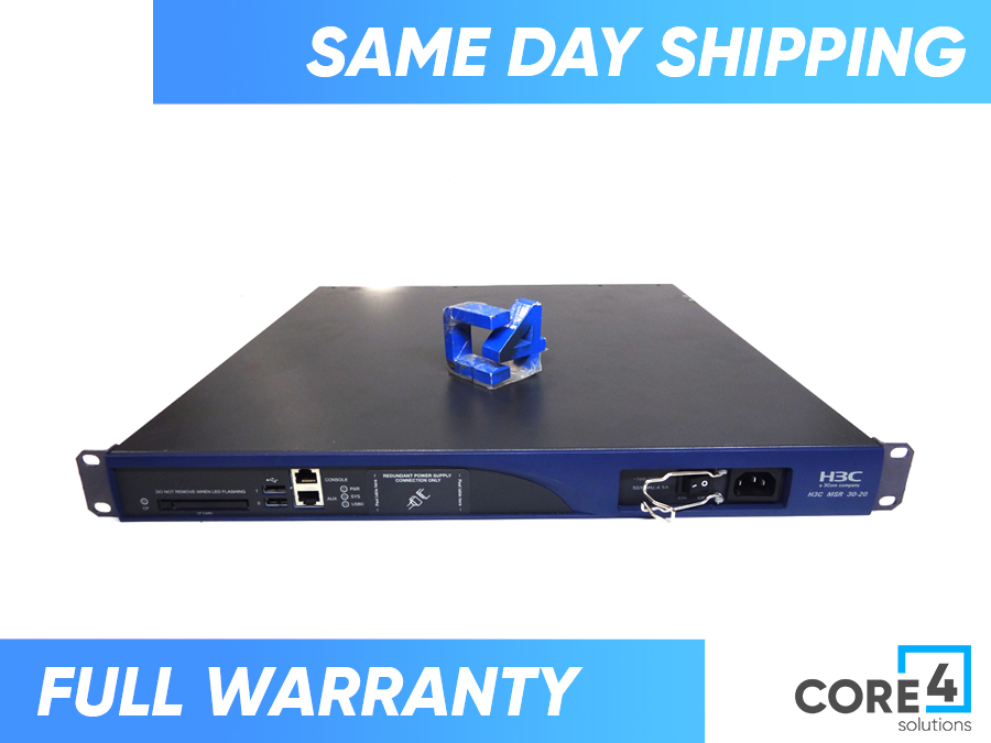 HP JF802A MR30-20 POE Multi Service Router 